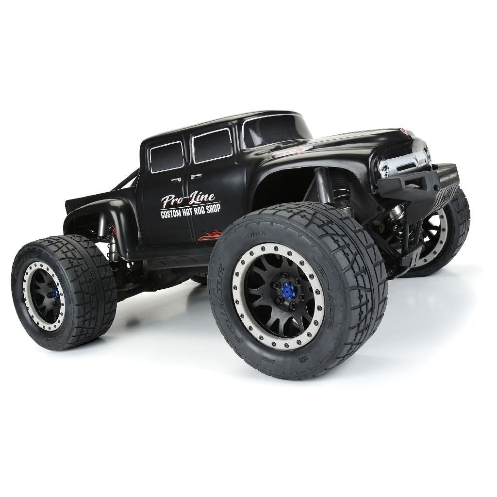 Pro 1/5 Pre-Cut Ford F-100 Bash Armor Black Body: X-Maxx