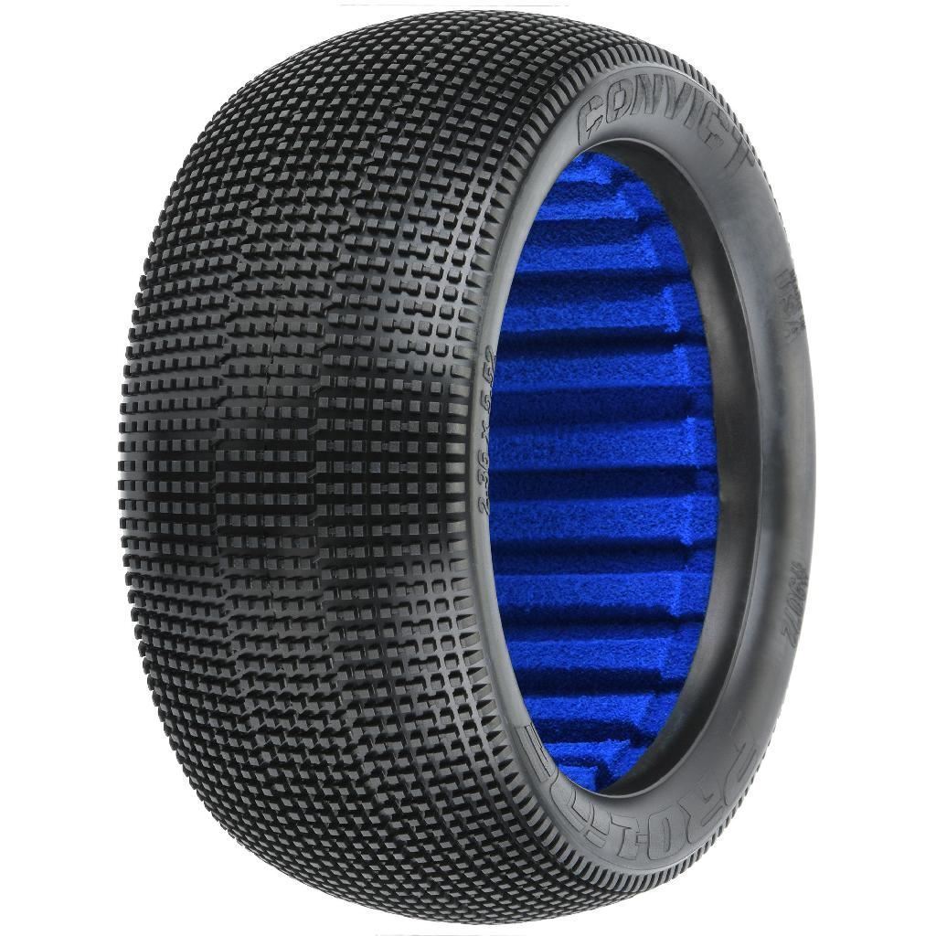 Proline 1/8 Convict S3 Front/Rear 4.0In Off-Road Truck Tires (2)