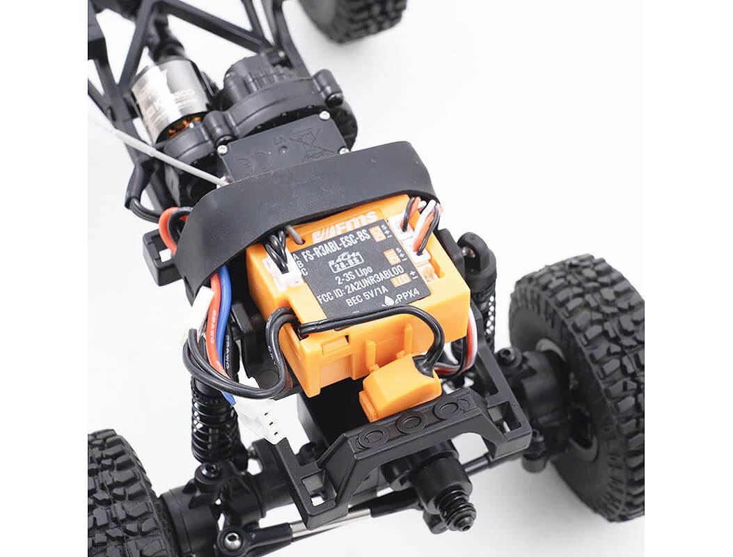 Fms 1 24Th Fcx24 Chevrolet K5 Blazer Pro Rtr - Black