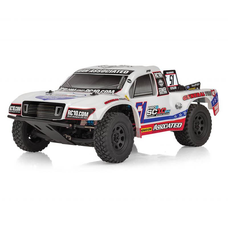 Team Associated Pro2 Sc10Sw Short Course Truck Rtr - White