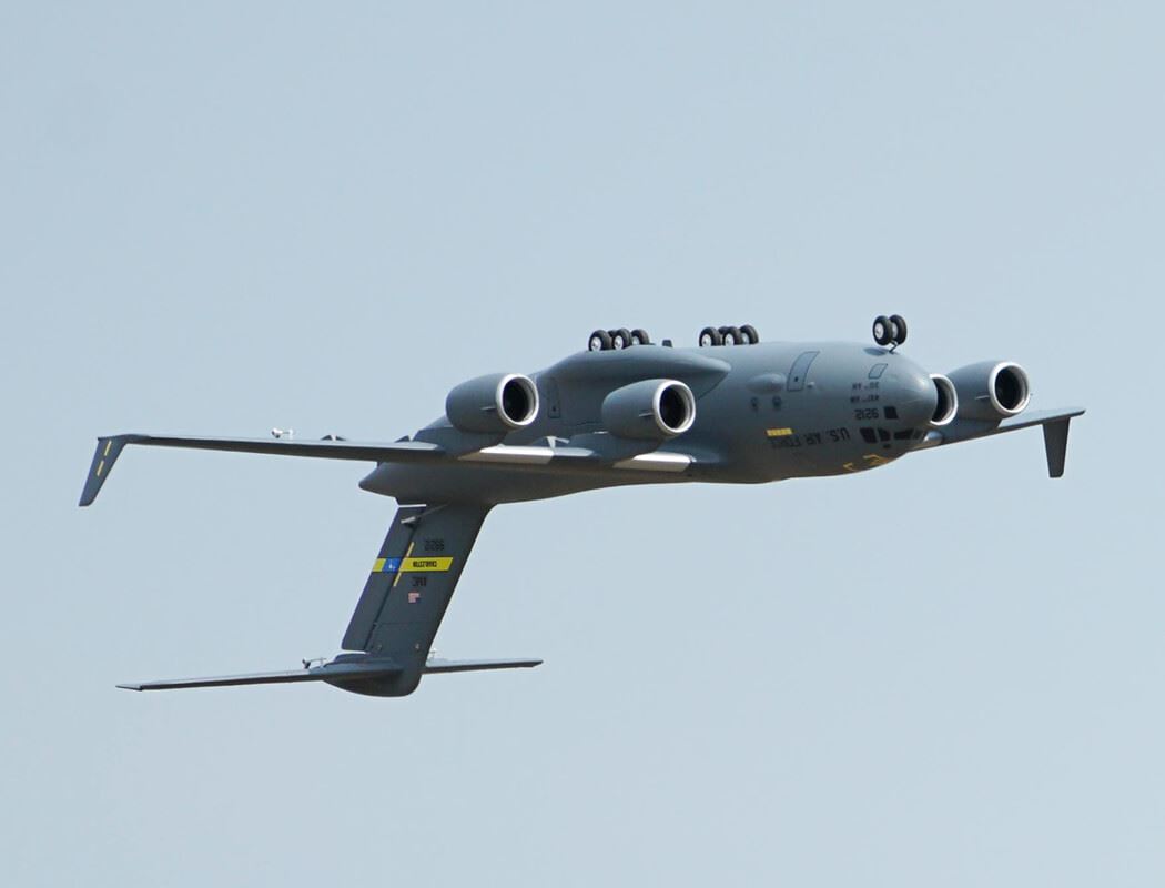 Xfly Quad 40Mm Edf Globemaster C-17 1200Mm W/O Tx/Rx/Batt