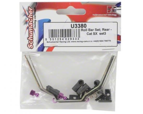 Schumacher Roll Bar Set; Rear - Cat SX set 3