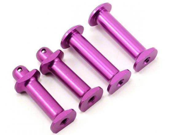 Schumacher LiPo Posts; Alloy - CAT SX3 (pk4)