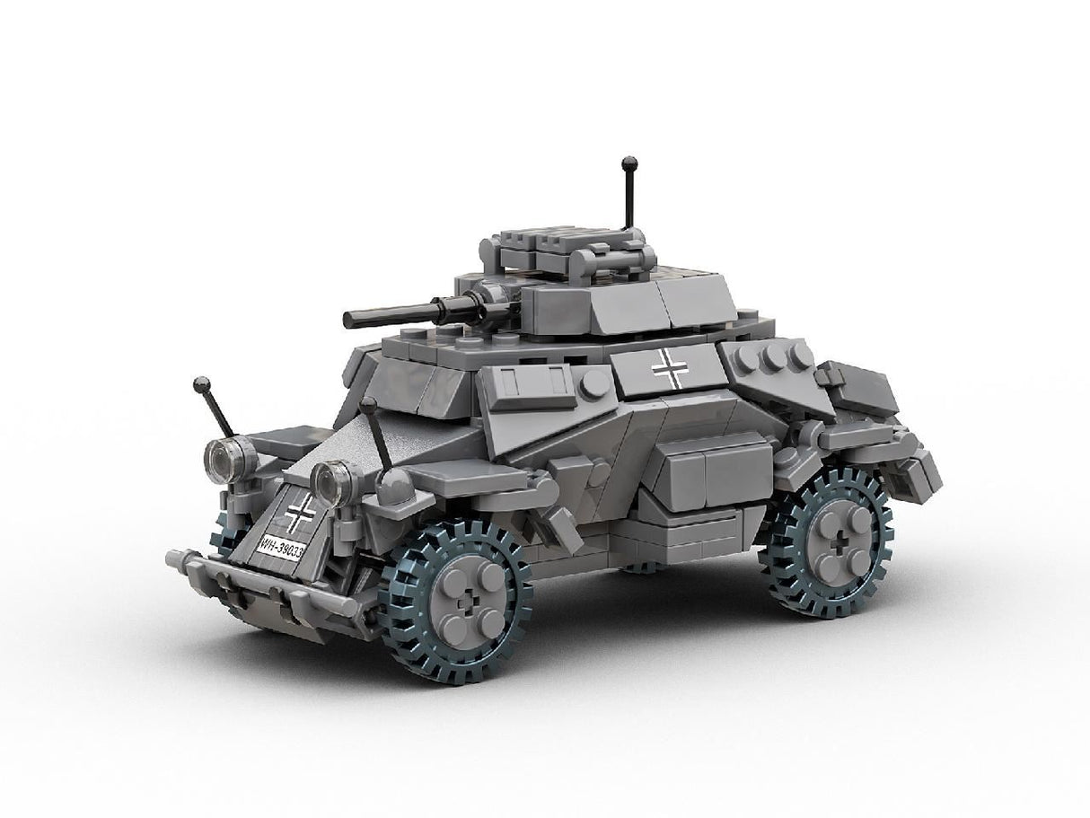 Build Army Sd. Kfz. 222 Armoured Vehicle