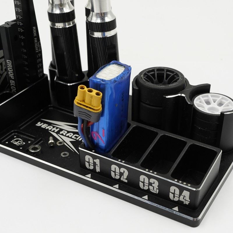 Yeah Racing Aluminum Multi Function Tool Stand For Mini-Z