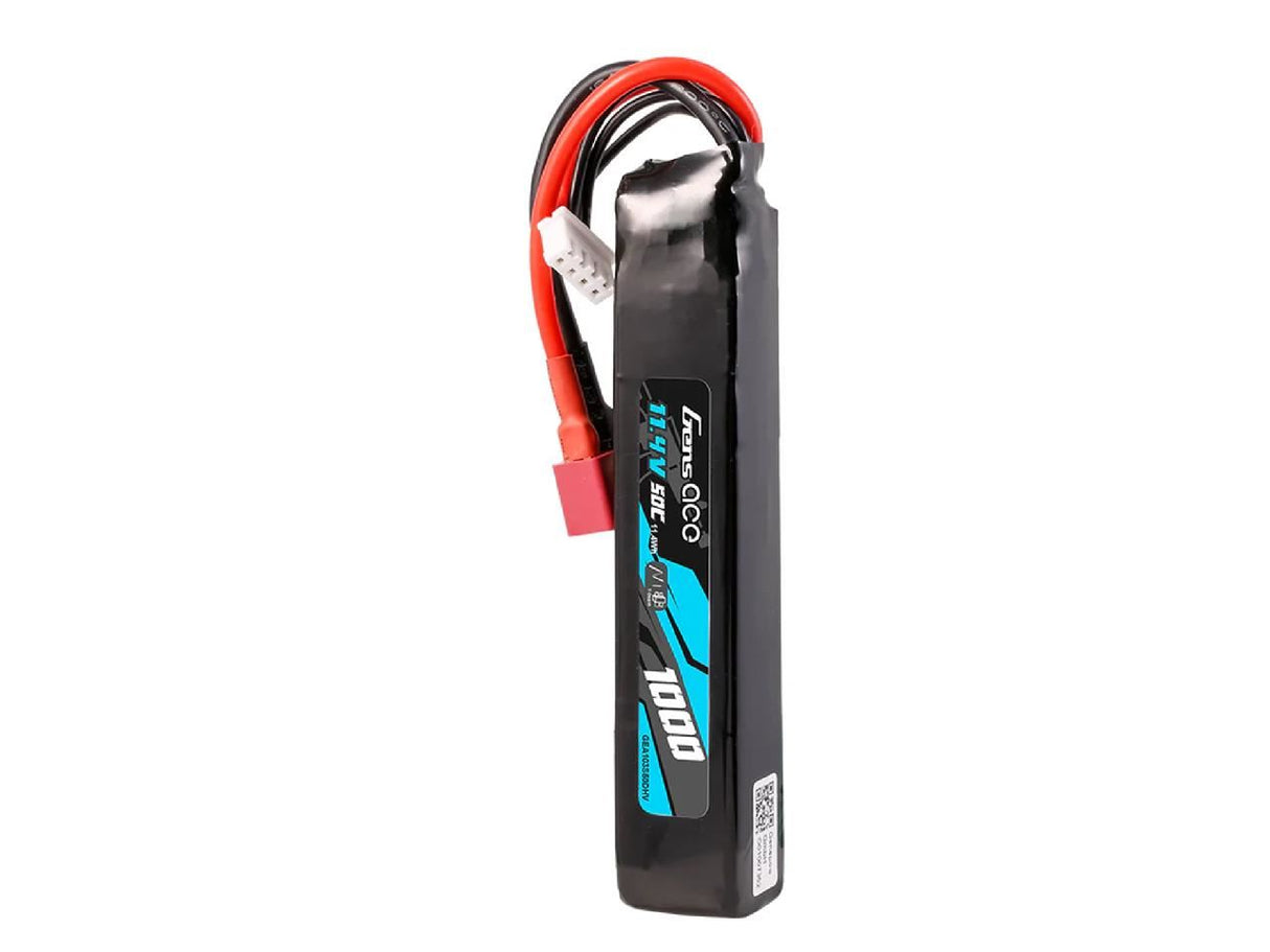 Gens Ace Airsoft 3S Hv 1000Mah 50C With Deans (M4/Ar Rifles)