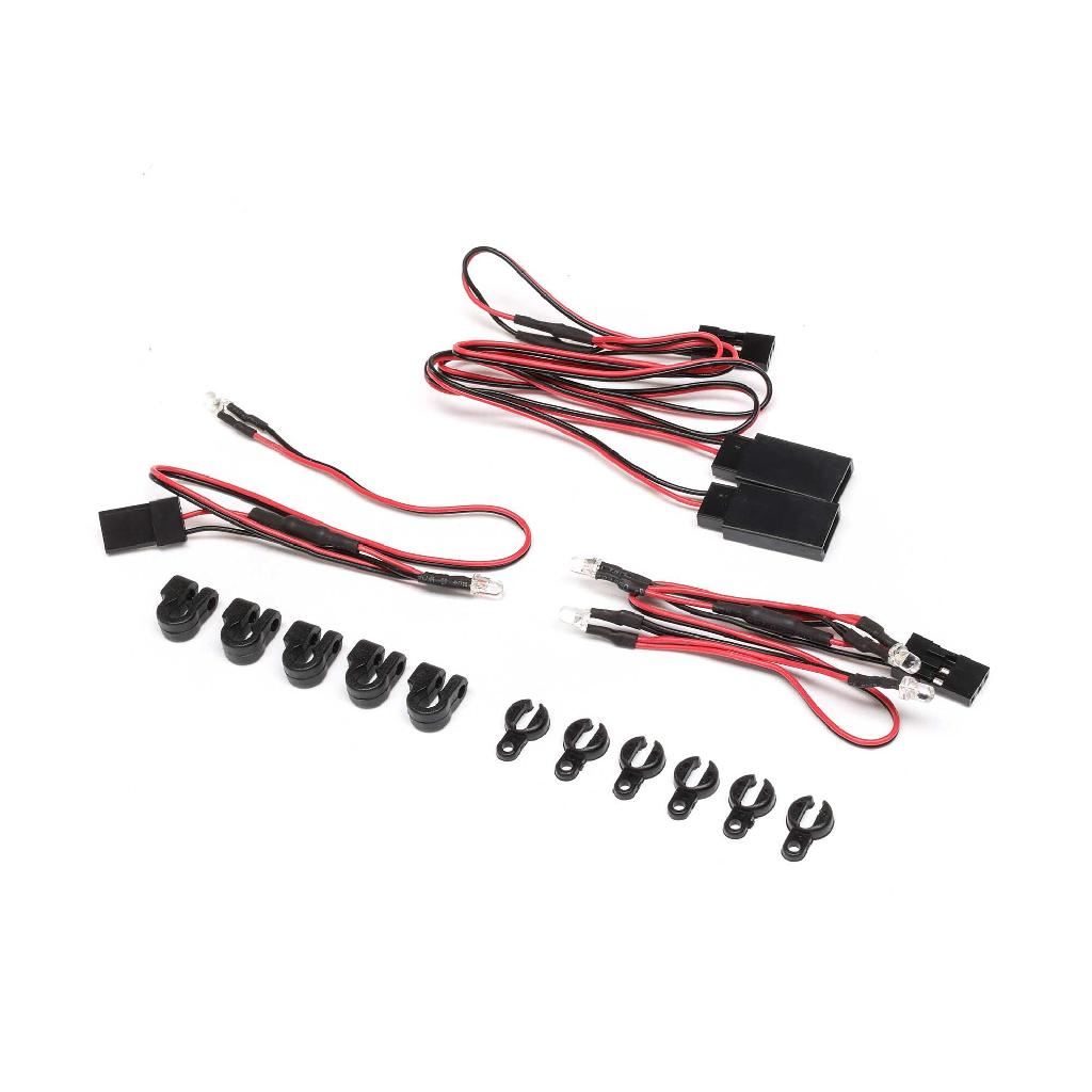 Losi LED Set with Holder and Wire Keep: RZR Rey