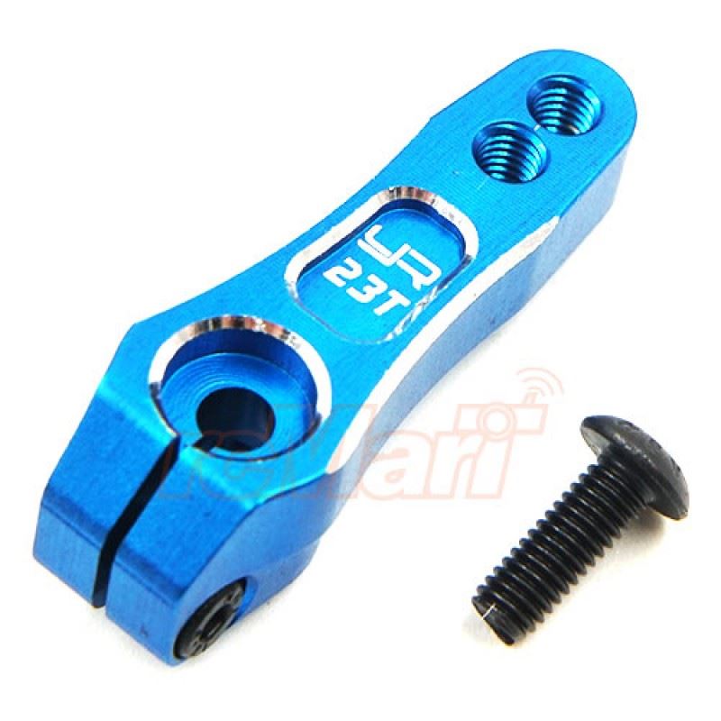 Yeah Racing 23T 7075 Aluminum Servo Arm Horn For Sanwa Ko-Propo Blue
