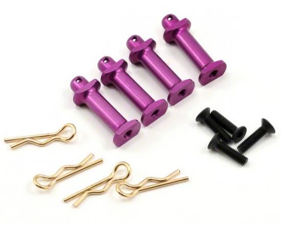 Schumacher Alloy Posts; Saddle LiPo - Cougar SV pk4