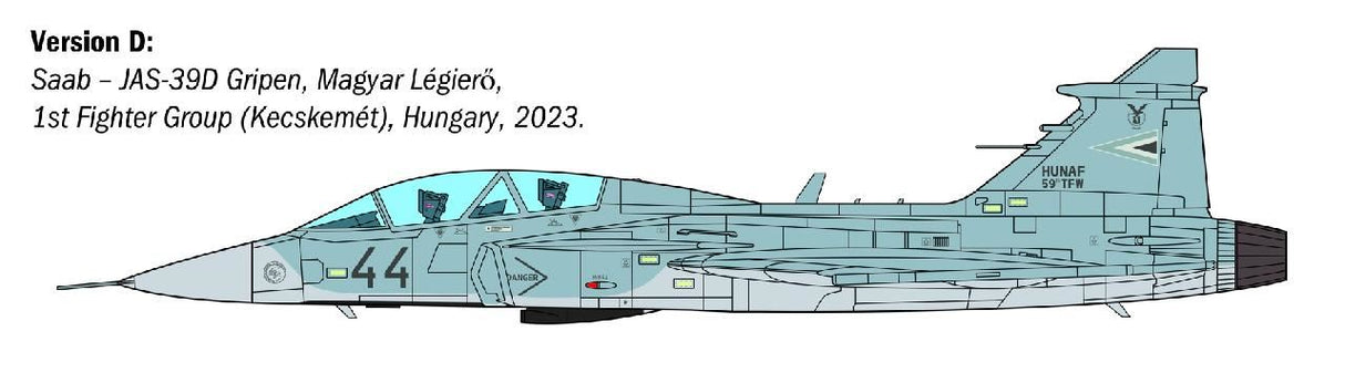 Italeri Jas 39 Gripen Twin Seater