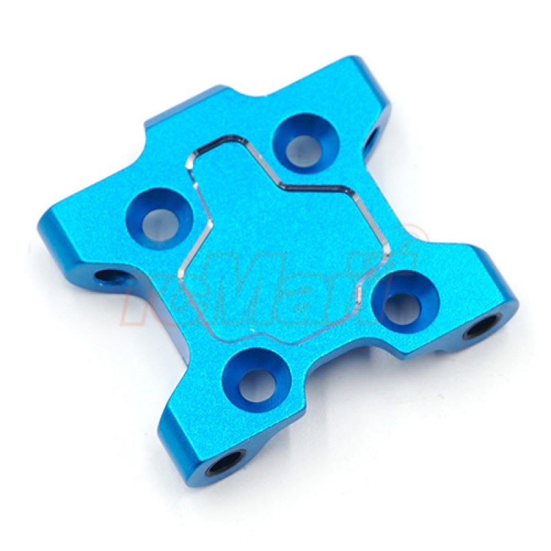 Yeah Racing Aluminum Front Suspension Mount For Tamiya M07 Blue