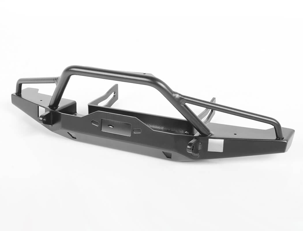 RC4WD SOLID FRONT BUMPER FOR AXIAL SCX10 II XJ (BLACK)