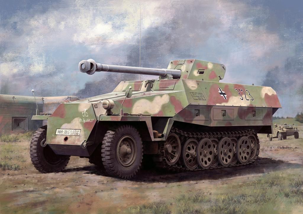 Dragon 1/35 SDKFZ 251/22 AUSF W/7.5CM