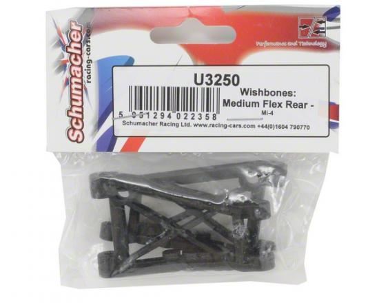 Schumacher Wishbones; Medium Flex Rear - Mi-3