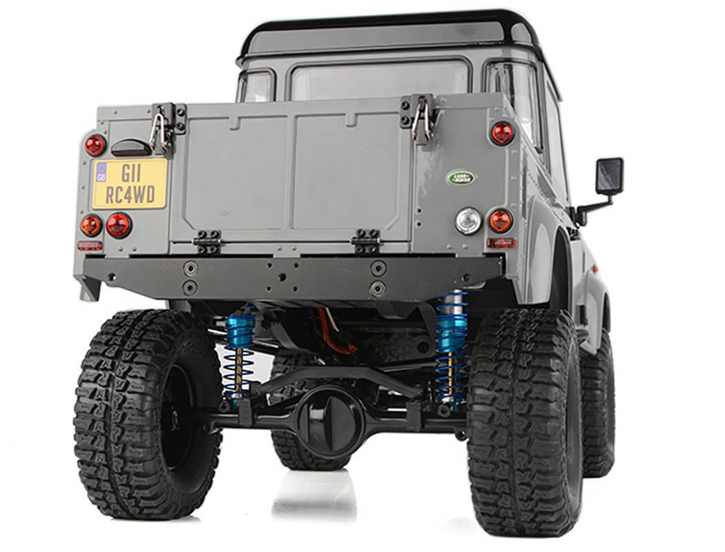 Rc4Wd King Off-Road Racing Shocks 90Mm Silver/Blue