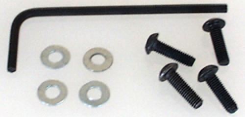 Schumacher M3x10mm Button Screws+Washers(pk4)