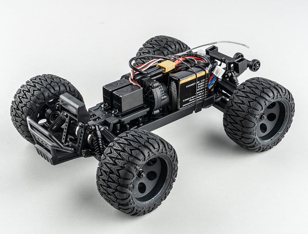 FMS FMT24 1/24TH CHEVROLET COLORADO TRUCK RTR - BLACK