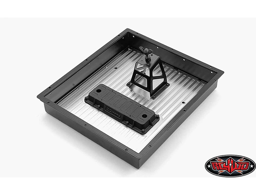 RC4WD TARKA DROP BED W/TYRE HOLDER & METAL PLATE FOR TRAXXAS MERCEDES-BENZ G63 AMG 6X6