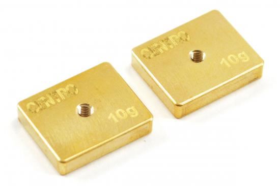CENTRO PRECISION BRASS 10G BALANCING WEIGHTS (PR)