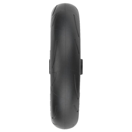 Proline 1/4 Supermoto S3 Motorcycle Front Tire Mtd Black (1): Promot