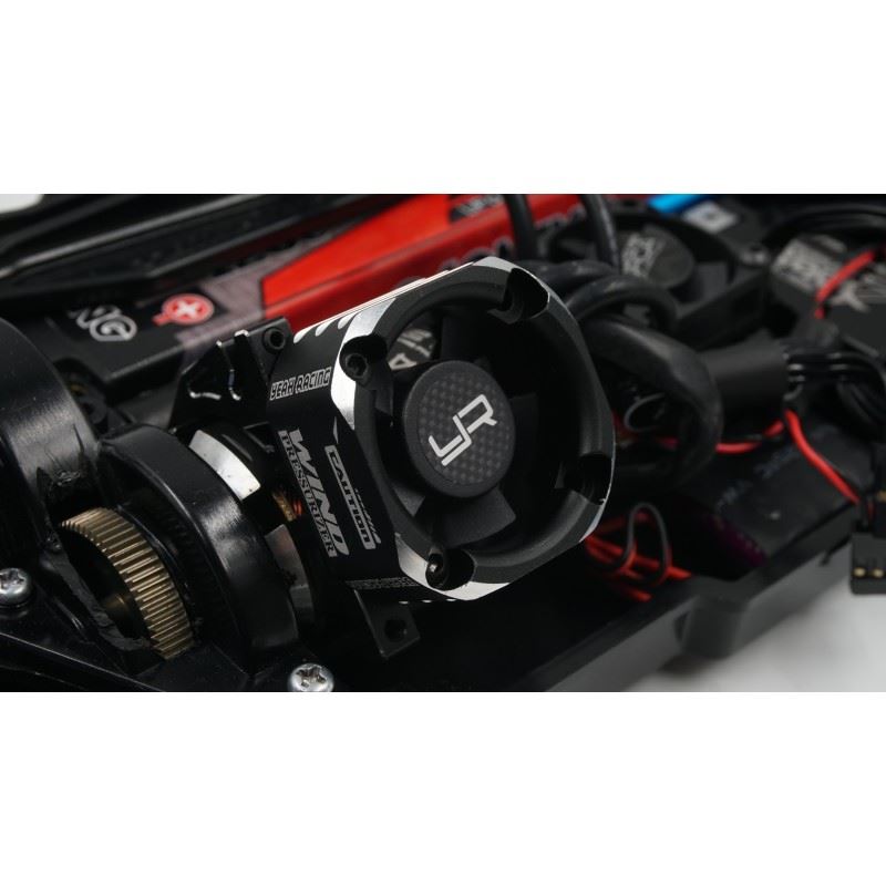 Yeah Racing Aluminum Case 30Mm Booster Cooling Fan Purple