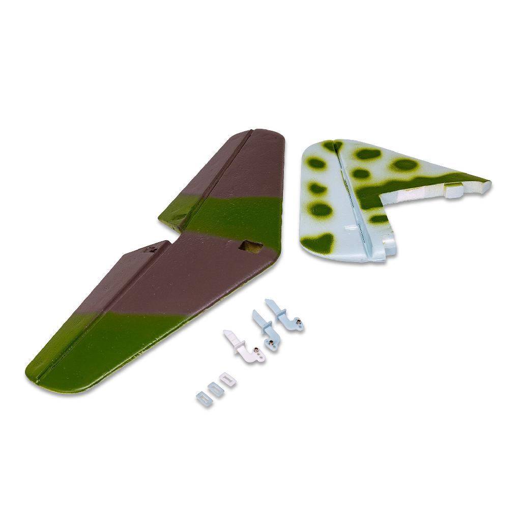 E Flite Tail Set: Umx Me 262
