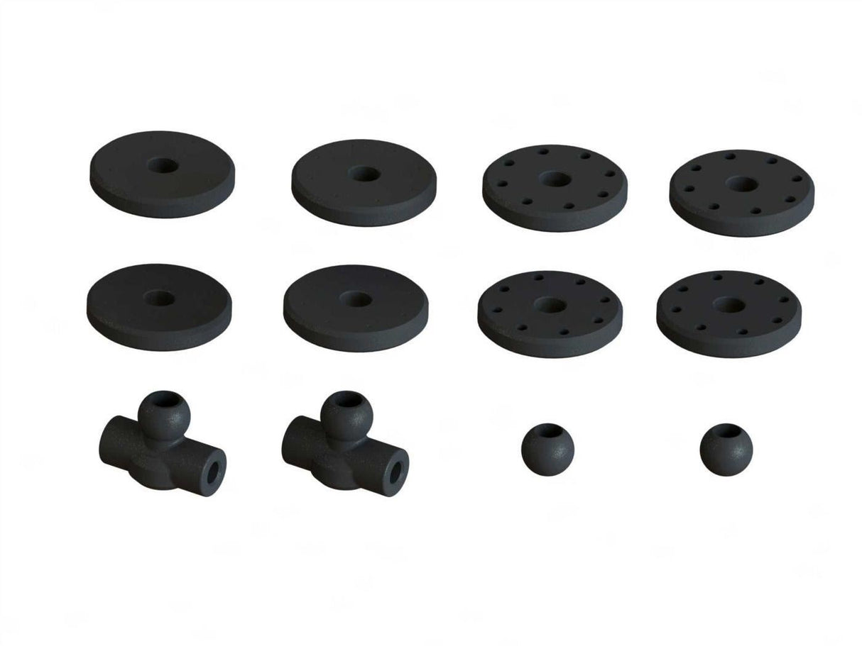 Arrma Shock Set Bore:16mm, Length:104mm Oil:550cSt