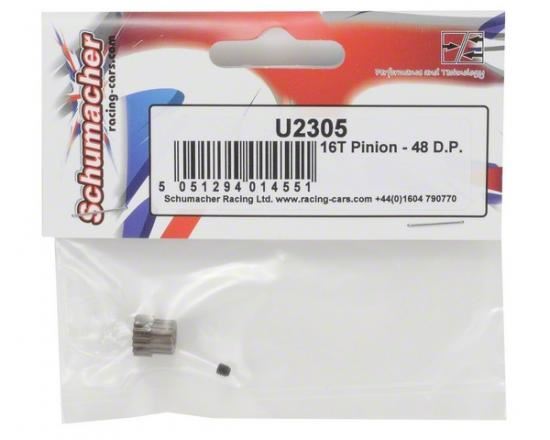 Schumacher 16T Pinion - 48 D.P.