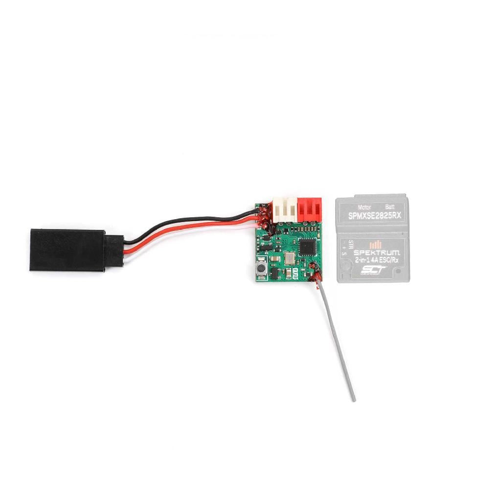 Spektrum 10A 2-in-1 Brushed Esc / Slt Receiver: Micro-B