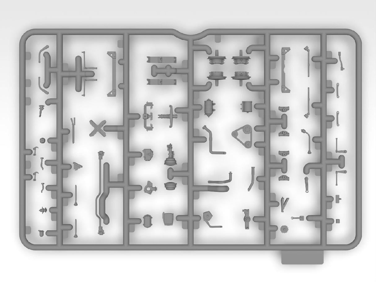 Icm Wwii U.S. Army Kitchen Truck With Accessories