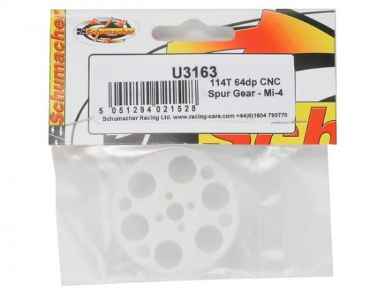Schumacher 114T 64DP CNC Spur Gear - Mi-3