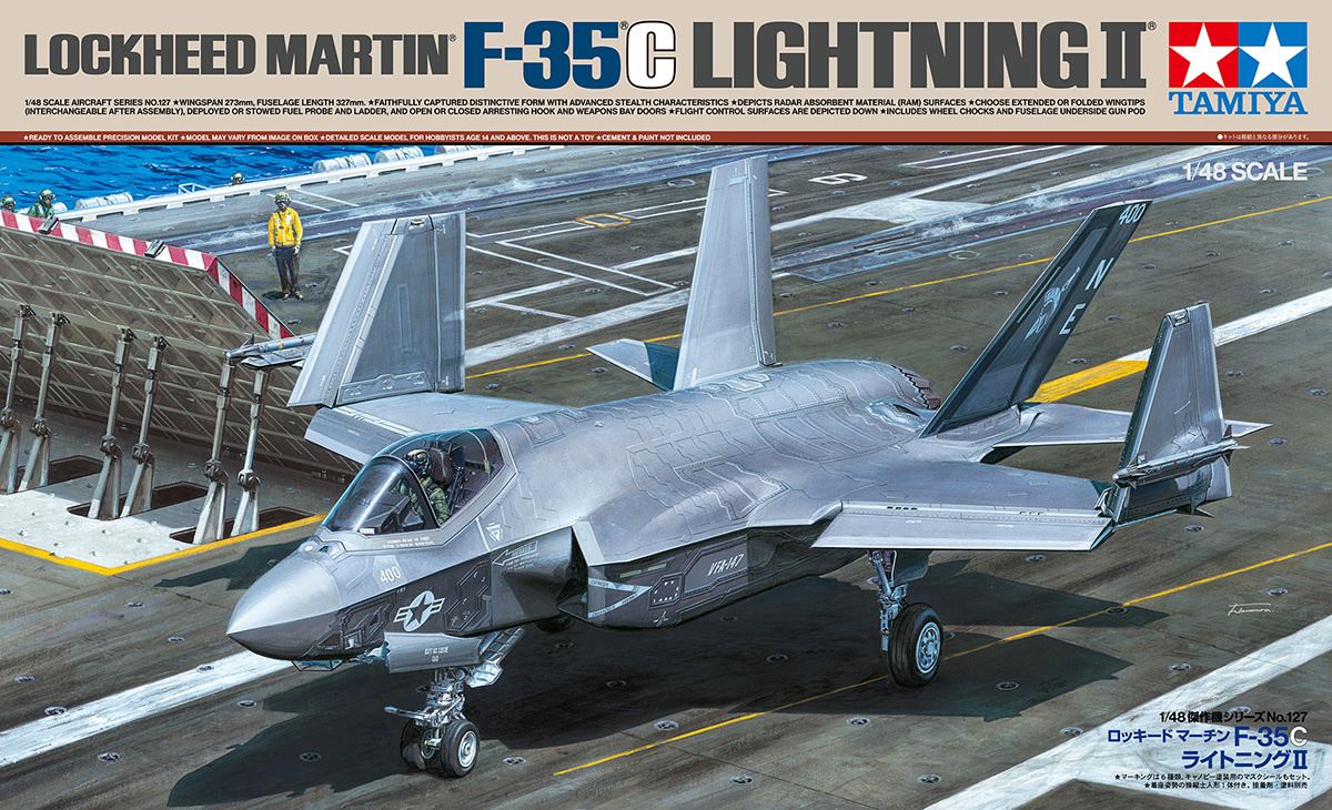 Tamiya 1/48 F-35C Lightning Ii