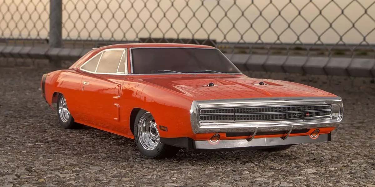 Kyosho Fazer Fz02 (L) Dodge Charger 1970 Orange 1:10 Readyset