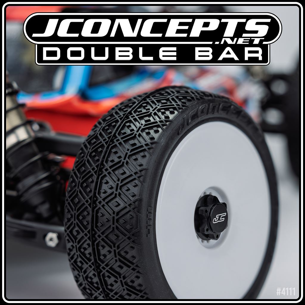 Double Bar - Aqua A2 (Fits 83Mm 1/8Th Buggy Wheel)