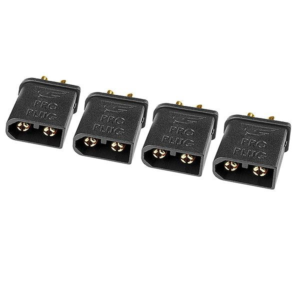 Corally Tc Pro Connector 3.5mm Gold Plated Connectors Reverse Polarity Protection - Female 4Pcs