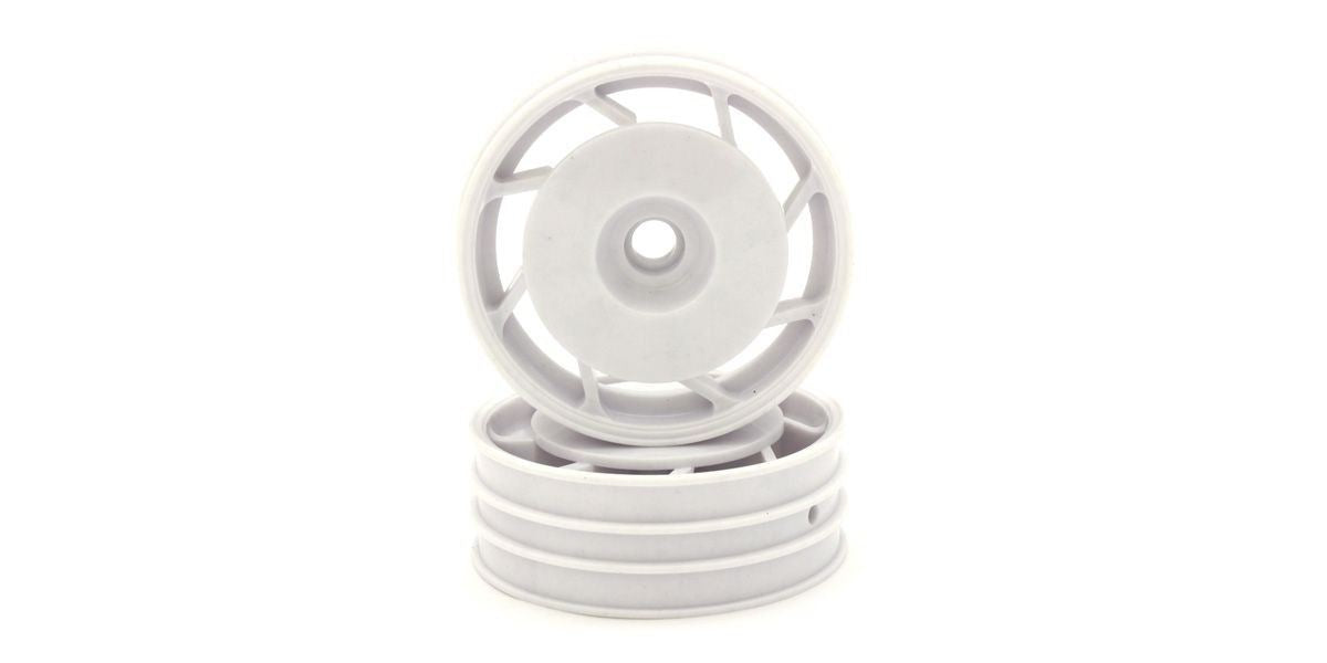 Kyosho 1:10 Ultima Front Wheels 8D 50Mm (2) - White