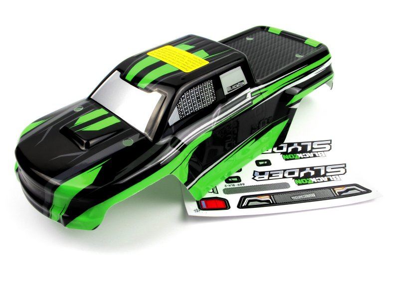Slyder Mt Body (Black/Green)