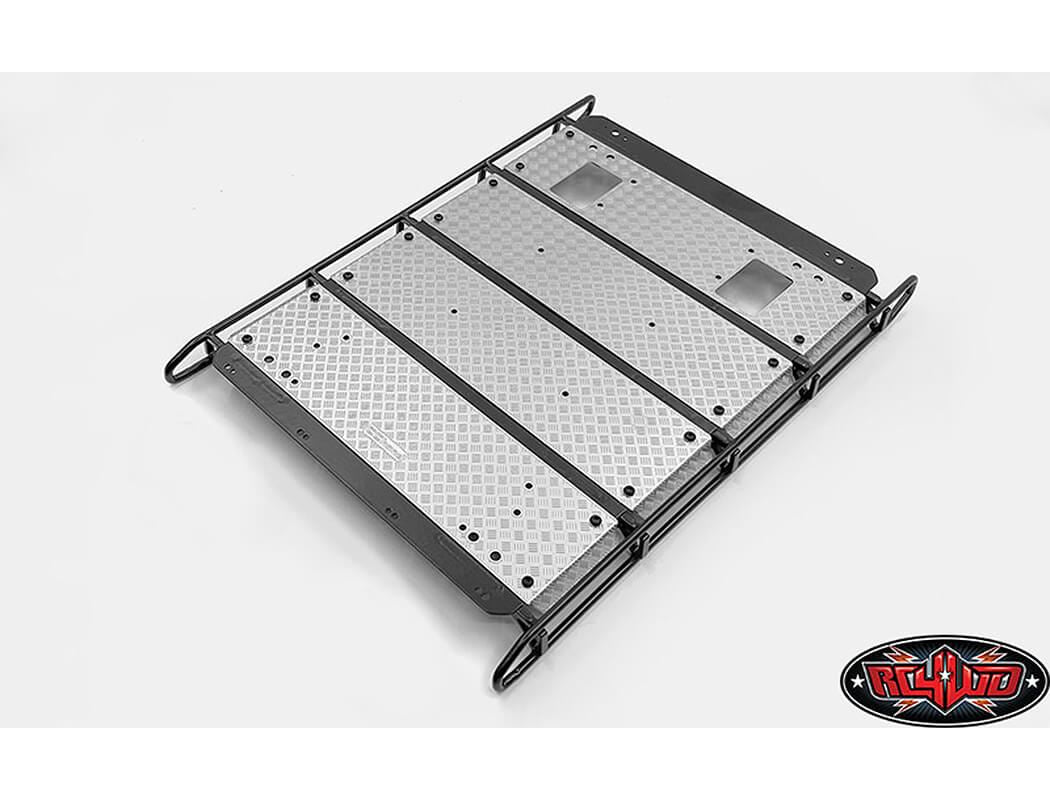 RC4WD COMMAND ROOF RACK W/DIAMOND PLATE FOR TRAXXAS TRX-4 MERCEDES-BENZ G-500