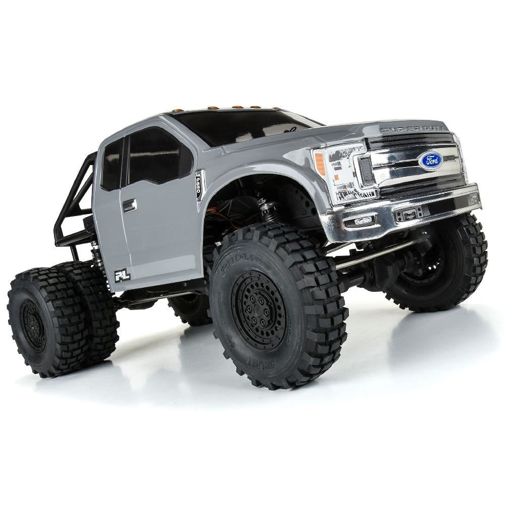 Pro 1/10 2017 Ford F-250 Super Duty Cab-Only Clear Body 12.3In Wb