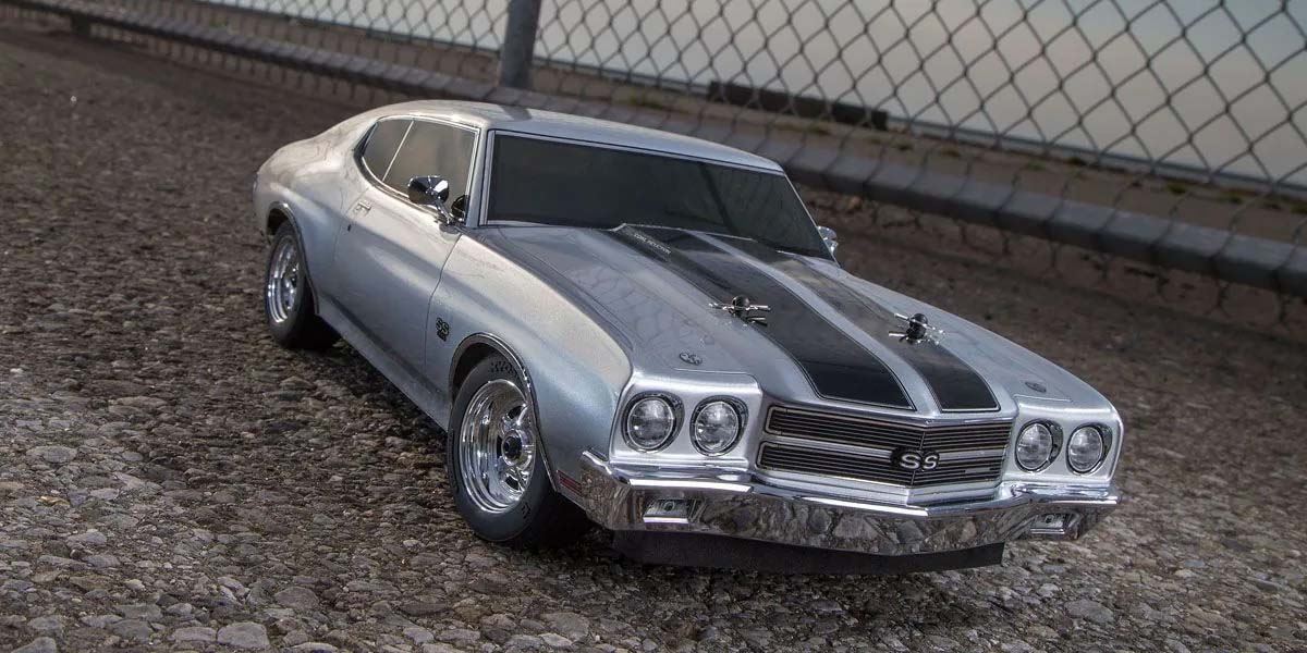 Kyosho Fazer Fz02 (L) Chevy Chevelle Ss454 1970 Silver1:10 Readyset
