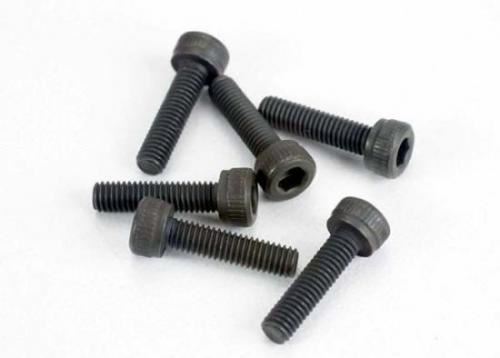 Traxxas Head Screws, 3X12mm Cap-Head Machine (6) (Trx2.5, 2.5R, 3.3)
