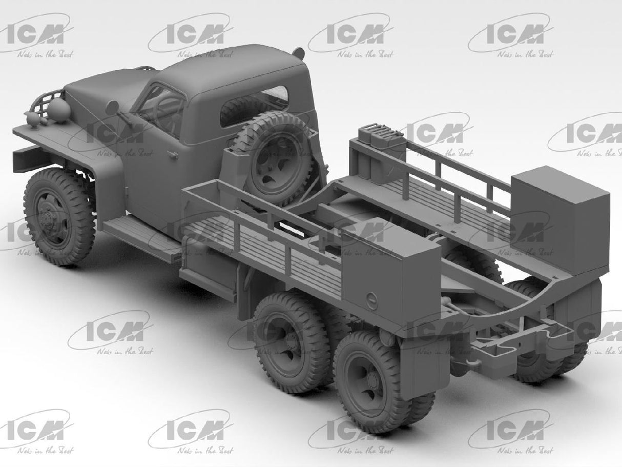 Icm Studebaker Us6-U5, Wwii U.S. Gasoline Tank Truck