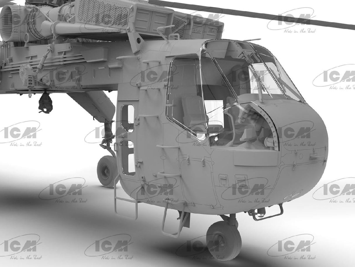 Icm Sikorsky Ch-54A Tarhe, U.S. Heavy Helicopter