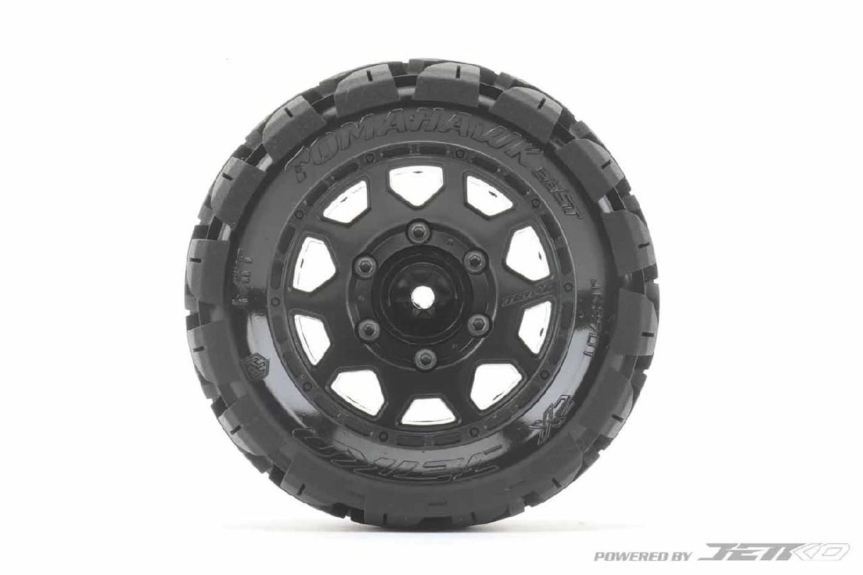 Jetko Ex Tyre St Tomahawk Black Wheel 2.8In Hex 12-14-17Mm (2)