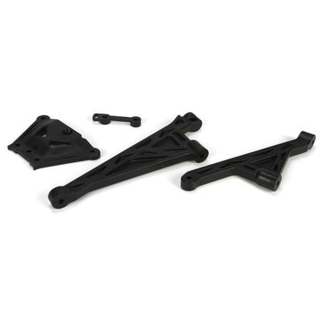 Losi F&R Chassis Brace & Spacer Set: 5IVE-T (LosiB2558)