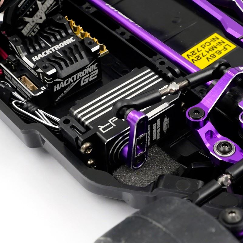 Yeah Racing Aluminium Hackgear Low Profile Digital High Speed Brushless Hv Servo For 1/10 Rc