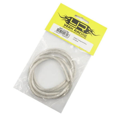 Yeah Racing 12AWG Transparent Wire 1m Silver