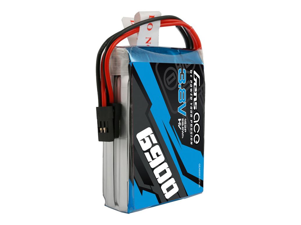 Gens Ace Li-Po 1S 3.7V Hv 6900Mah Tx With Jr