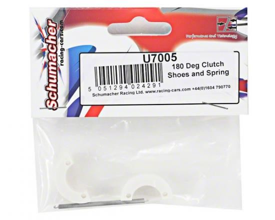 Schumacher 180 Deg Clutch Shoes & Spring