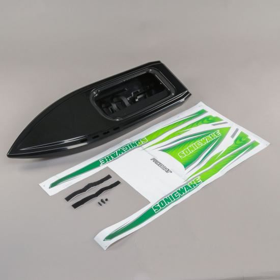 PRO BOAT Hull, Black: Sonicwake 36" (PRO BOAT281073)